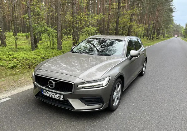 volvo konin Volvo V60 cena 99900 przebieg: 126000, rok produkcji 2019 z Konin